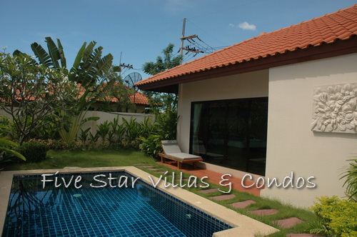 3-bedroom pool villa in Huay Yai gated community House Huay Yai