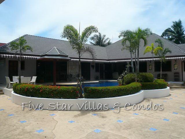Large 5-bedroom pool villa for sale House Nong Palai