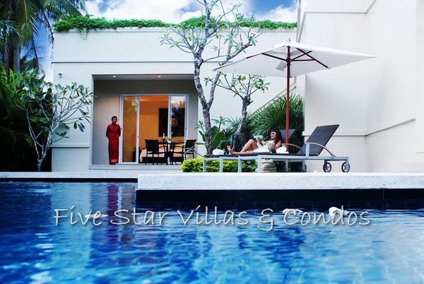 SOLD : 2-bedroom Phuket-style luxury pool villas @ Vineyard PHASE 2 House East Pattaya