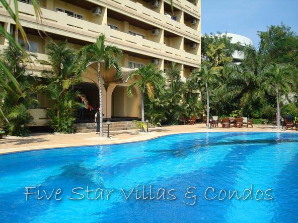 Large 1-bedroom condo for rent in Jomtien Condominium Jomtien Beach
