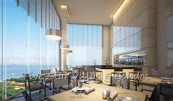 The Vision a project by Matrix Developments restaurant dining area