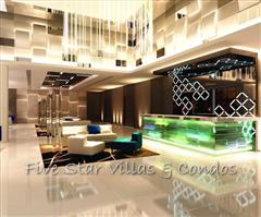 The Vision a project by Matrix Developments lounge area
