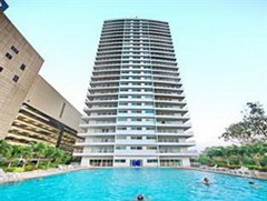 Condominium for rent Pattaya View Talay 6 showing the condo building