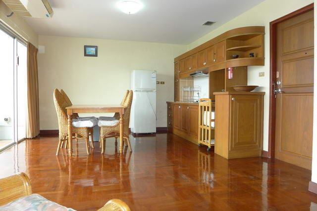 Condominium for sale in Naklua showing the dining and kitchen area
