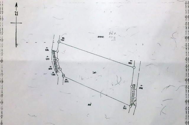 Land for sale Pattaya showing the plan Land for sale Pattaya showing the plan