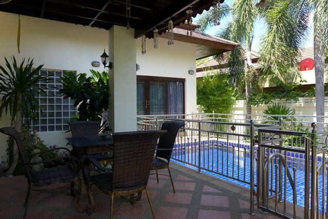 House For Sale Bangsaray showing the pool and terrace