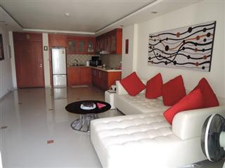 Condominium for rent Pattaya showing the open plan concept