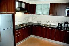 Condominium for rent in Jomtien showing the kitchen