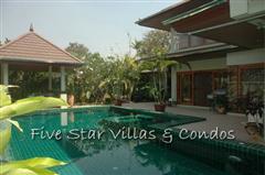 Pool villa for sale Pattaya on golf course - House -  - Huay Yai