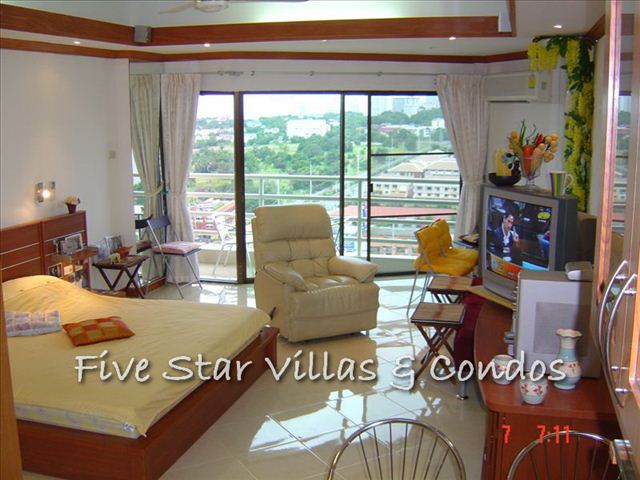 Condominium for rent in Jomtien at View Talay 2A showing the sitting area