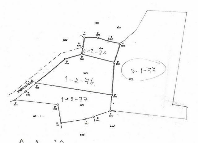 Land for sale in Na Jomtien showing the plot Land for sale in Na Jomtien showing the plot