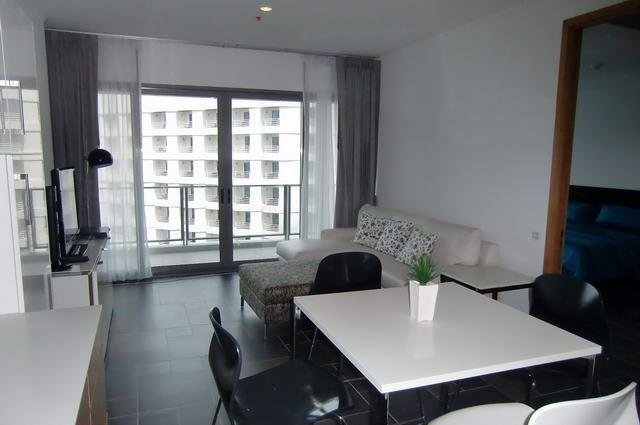 Condominium for sale in Naklua showing the dining living area