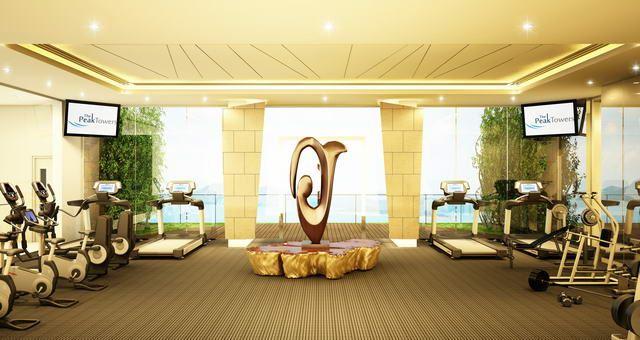 Condominium For Sale Pratumnak showing the fitness centre concept Condominium For Sale Pratumnak showing the fitness centre concept