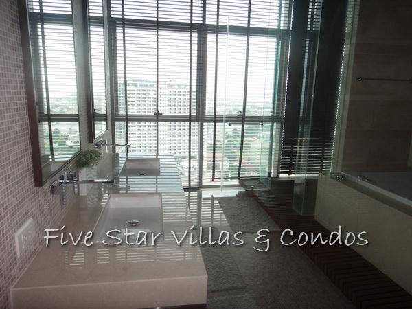 Condominium for sale on Pattaya Beach at Northshore showing a bathroom