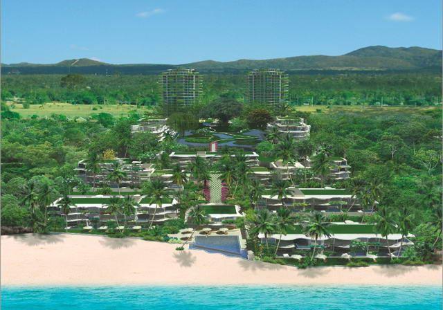 Condominium for sale Na Jomtien showing the beach location Condominium for sale Na Jomtien showing the beach location