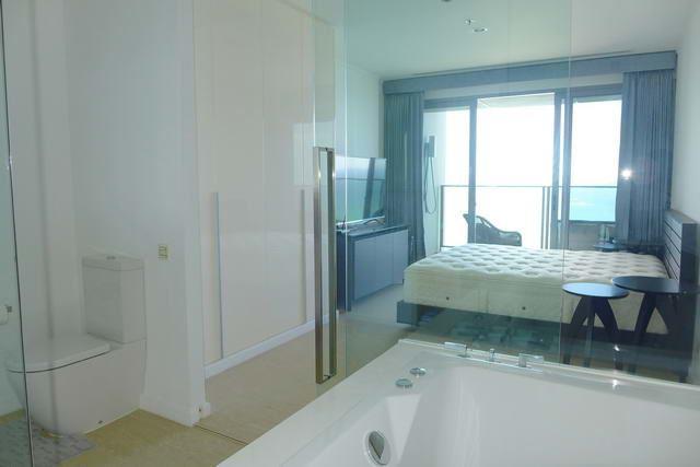 Condominium for sale Wong Amat looking from the bathroom Condominium for sale Wong Amat looking from the bathroom