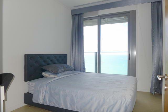 Condominium for sale Wong Amat showing the second bedroom Condominium for sale Wong Amat showing the second bedroom