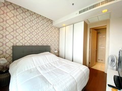 Condominium for rent Wongamat Pattaya showing the second bedroom suite 