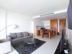 Condominium for rent Northpoint Pattaya showing the open plan concept[t 