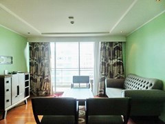 Condominium for rent Northshore Pattaya showing the living room