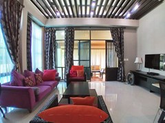 House for rent East Pattaya showing the living area 