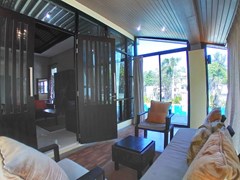 House for rent East Pattaya showing the second living area 