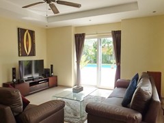 House for rent Pattaya at Siam Royal View showing the living room