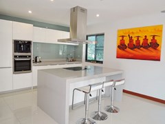 House for sale at Bangsaray Pattaya showing the kitchen