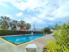 House for sale Huay Yai Pattaya showing the communal pool 