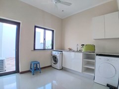 House for sale Mabprachan Pattaya showing the utility room  