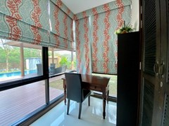 House for sale Pattaya showing the office area 