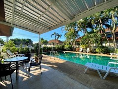 House For Sale Pattaya showing the covered terrace