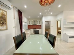 House for sale Pattaya showing the dining and kitchen areas 