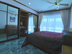 House for sale Pattaya showing the third bedroom with built-in wardrobes 