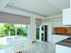 House for sale The Vineyard Pattaya showing the dining and kitchen areas 