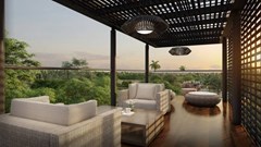 The Prospect Villa Pattaya showing the roof terrace concept
