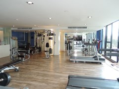 Condominium for rent East Pattaya showing the gymnasium