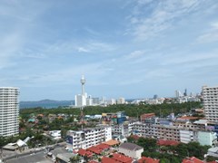 Condominium for rent Jomtien showing the balcony 