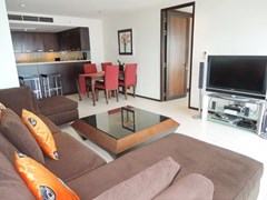 Condominium for rent in Northshore Pattaya showing open plan living