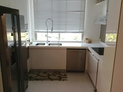 Condominium for rent Wong Amat Sanctuary showing the kitchen