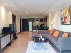 Condominium for sale Jomtien showing the open plan concept 