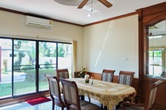 House for Rent East Pattaya showing the dining area 