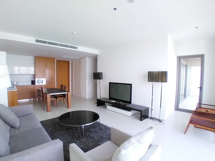Condominium for sale Northpoint Pattaya showing the living and dining areas Condominium for sale Northpoint Pattaya showing the living and dining areas
