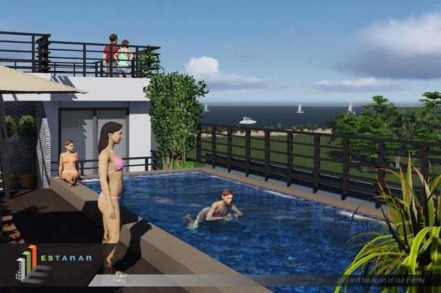 Estanan Condo Pratumnak Pattaya showing the rooftop pool Estanan Condo Pratumnak Pattaya showing the rooftop pool