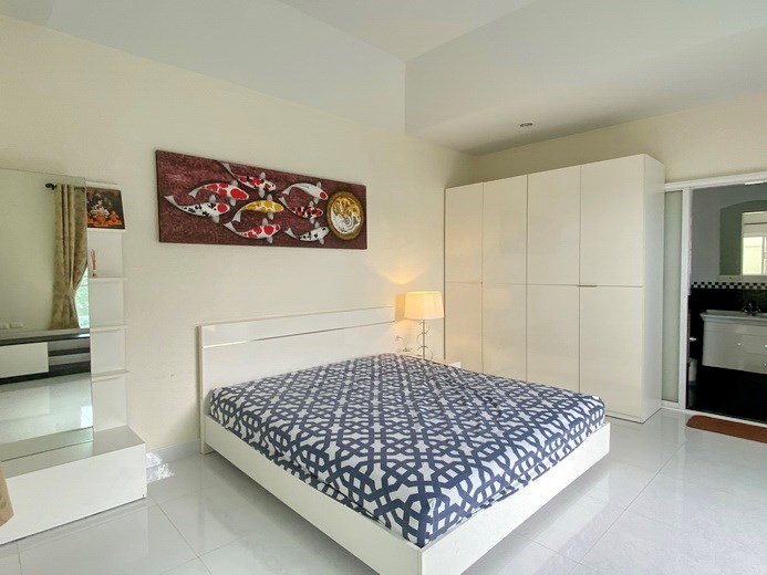 House for rent East Pattaya showing the second bedroom suite 