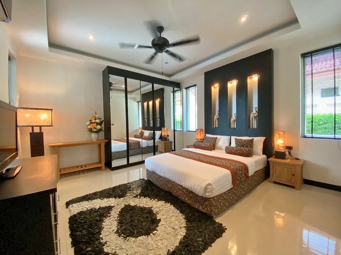 House for rent East Pattaya showing the third bedroom suite 