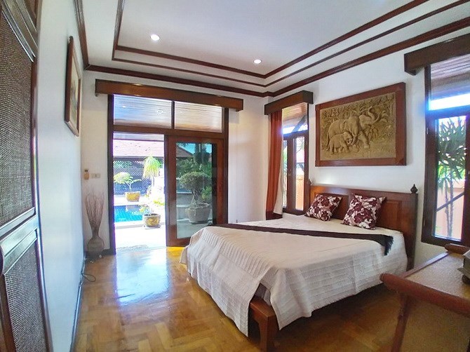 House for rent Mabprachan Pattaya showing the third bedroom