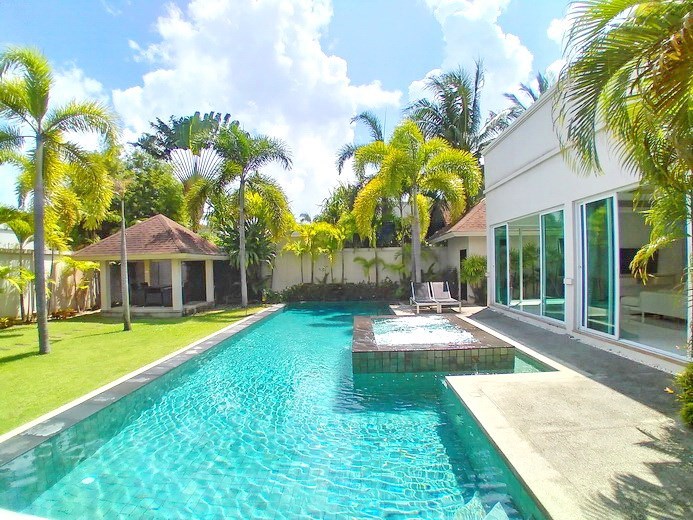 House for rent at The Vineyard Pattaya showing the pool and sala House for rent at The Vineyard Pattaya showing the pool and sala
