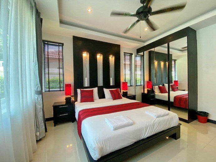 House for rent East Pattaya showing the second bedroom 