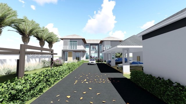 House for sale East Pattaya showing the luxury property concept House for sale East Pattaya showing the luxury property concept